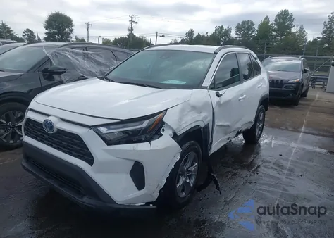 2024 Toyota Rav4 Hybrid Le из США, поврежденный, VIN 4T3LWRFV1RU135547